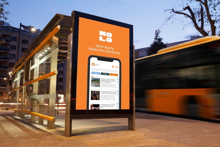 Lokale Nachrichten-App molo: Neue Funktionen, neue Städte