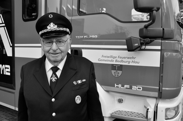 FW-KLE: Die Freiwillige Feuerwehr Bedburg-Hau trauert um Willi Rambach