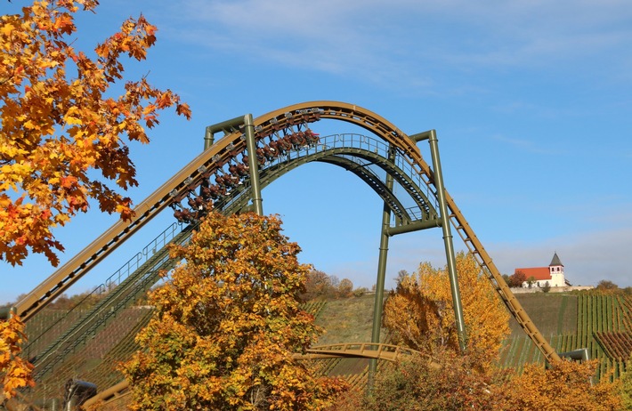 Endspurt: Die letzten Saisontage im Erlebnispark Tripsdrill