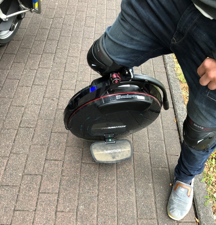 POL-BI: Monowheel-Fahrt gestoppt