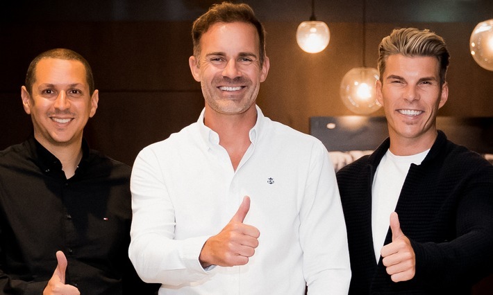 BILD zu OTS - Starkes B2B-Board bei hello again V.l.n.r. Ibrahim Imam, Franz Tretter, Florian Gschwandtner