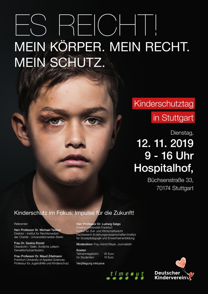 Nie wieder! Kinderschutz im Fokus / Kinderschutztag in Stuttgart soll Impulse für mehr Prävention und Schutz geben