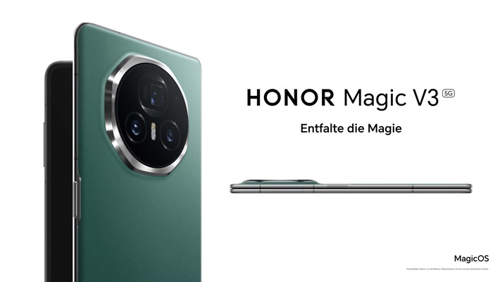 HONOR präsentiert auf der IFA 2024 eine Zukunft voller Möglichkeiten mit dem rekordverdächtigen HONOR Magic V3 / Außerdem: das HONOR MagicBook Art 14, das HONOR MagicPad 2 & die HONOR Watch 5