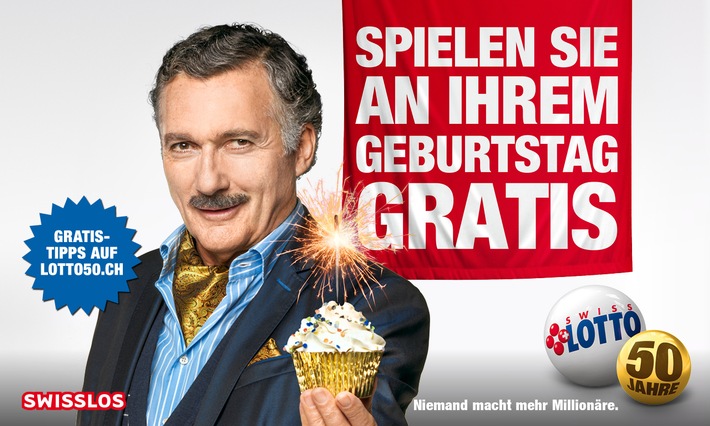 Swiss Lotto feiert 50. Geburtstag