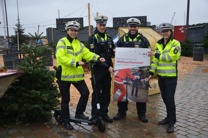 POL-HL: Polizeidirektion Lübeck / Don&#039;t Punsch and Drive - Mit Beginn der Vorweihnachtszeit setzt die Polizei auf Prävention