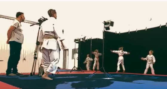 Vierteilige Video-Reihe widmet sich dem inklusiven Karate-Training / Das DKV-Konzept, erstellt im Rahmen des Projekts &quot;Gemeinsam auf die Matte&quot;, wird gefördert von der &quot;Aktion Mensch&quot;