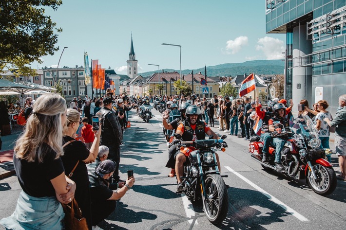 Medienmitteilung Harley-Davidson: So war die European Bike Week 2026