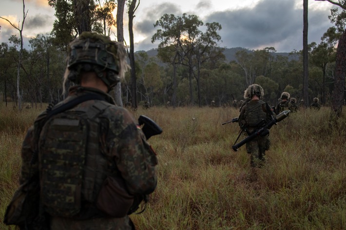 Fallschirmjäger überzeugen im Angriff bei Talisman Sabre 2025 in Australien