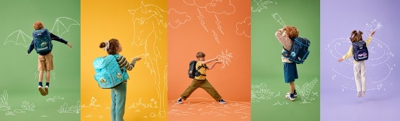 Presseinfo // Neue Schultaschen-Kollektion