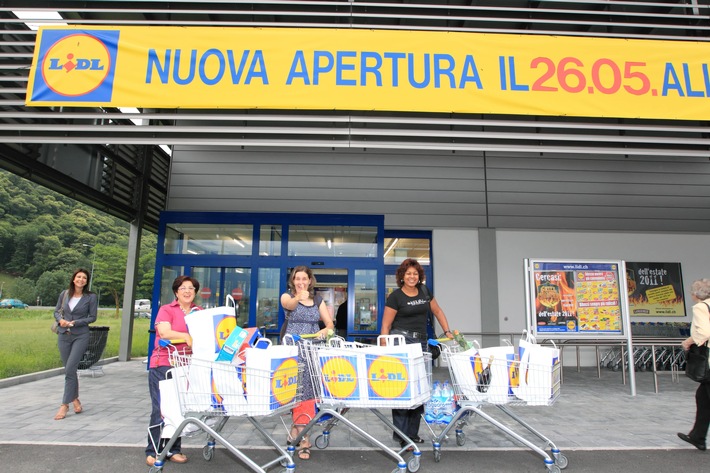 Lidl Suisse fête ses 10 ans au Tessin