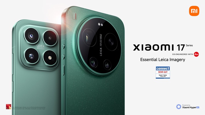 Xiaomi stellt das Xiaomi 17, Xiaomi 17 Ultra und Leica Leitzphone powered by Xiaomi vor