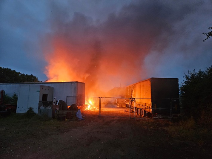POL-HI: Wohnmobilbrand in Hoheneggelsen