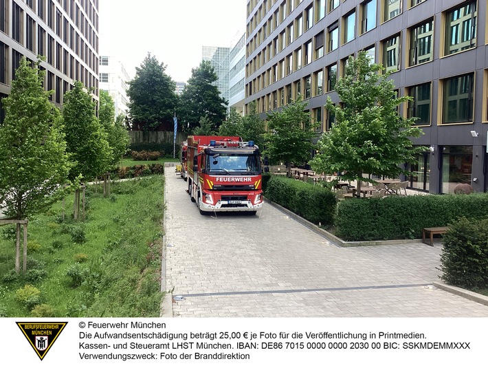 FW-M: Kellerbrand in Hotel (Obersendling)