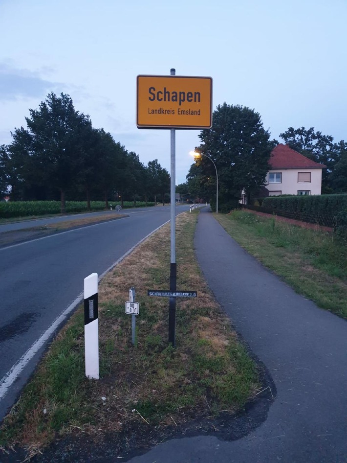 POL-EL: Lingen/Nordhorn/Meppen - Rechtsmotivierte Aktion "Schwarze Kreuze" im Emsland und der Grafschaft Bentheim
