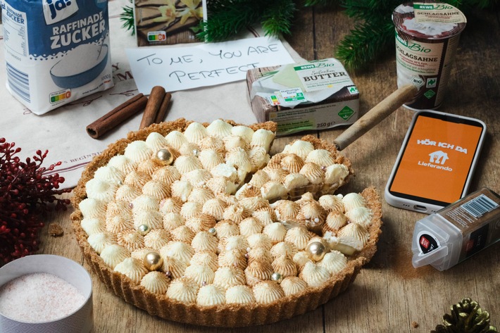 Filmreif genießen: #tastefilm-Trend erleben mit dem Banoffee Pie aus "Tatsächlich Liebe" - Zutaten blitzschnell geliefert mit Lieferando x REWE express