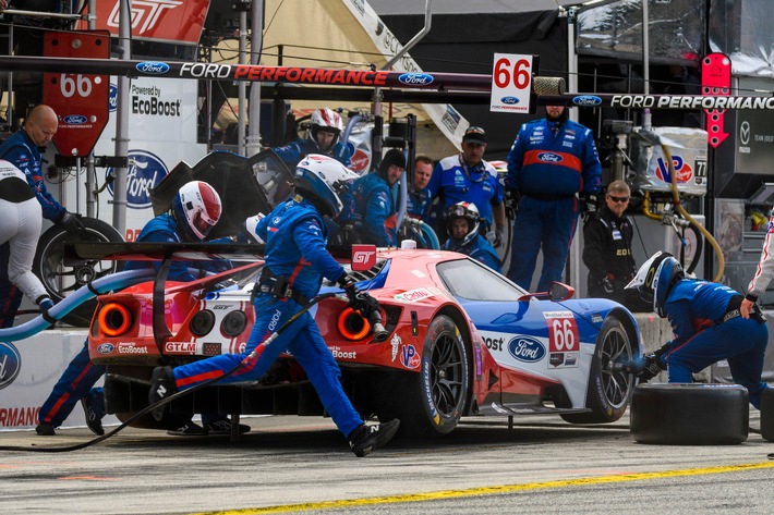 Ford Chip Ganassi Racing beim Petit Le Mans: Der Ford GT gibt seine Abschiedsvorstellung im Werksteam