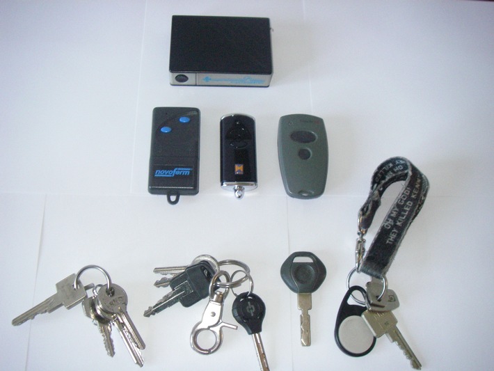 POL-DN: Schlüssel und Fernbedienungen - Wo wurden diese entwendet?
