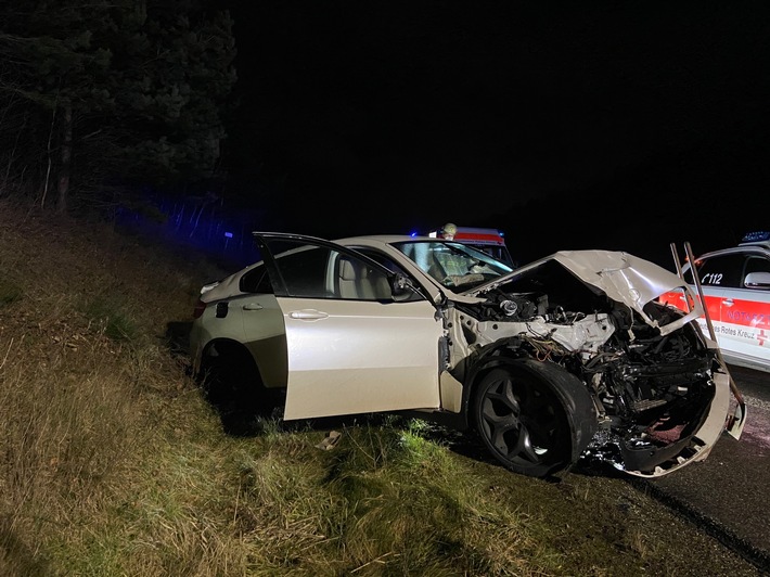 POL-PDKL: Fahrt ohne Führerschein endet mit einem schweren Auffahrunfall