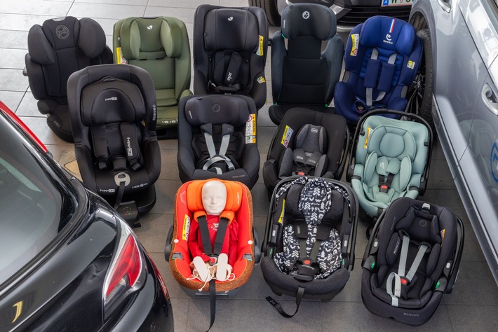 Test de sièges pour enfants, édition automne : deux sièges recalés en raison de la présence de substances polluantes