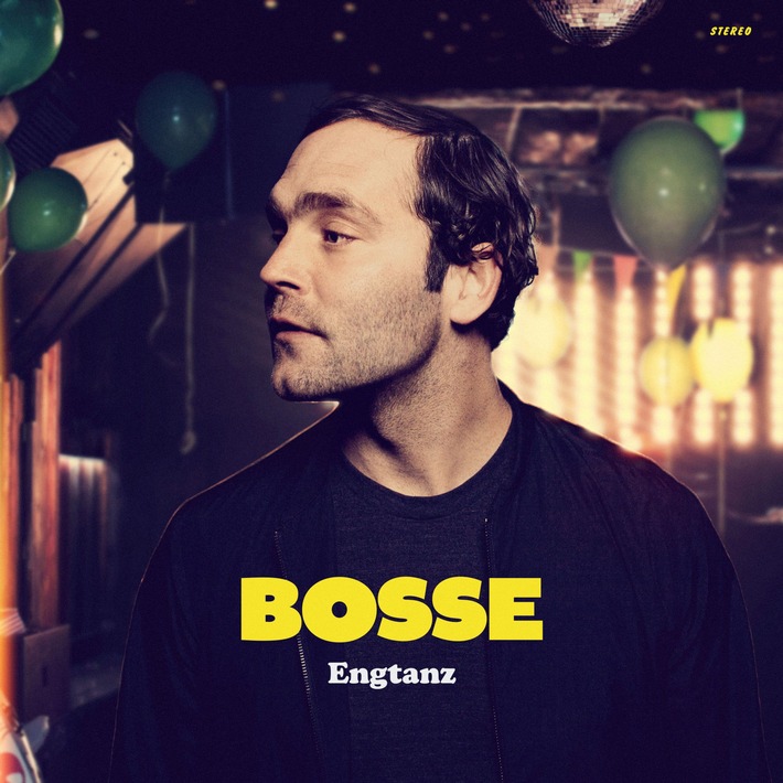 BOSSE - Das sechste Album ENGTANZ erscheint am 12. Februar, zur Einstimmung gibt es das Video zur Single "Steine"