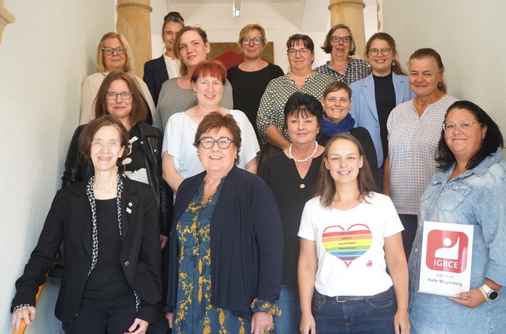 Engagierte Frauen der IGBCE im Dialog mit Ministerin Petra Grimm-Benne