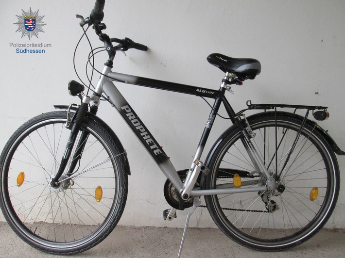 POL-DA: Lorsch: Polizei stellt Fahrrad sicher/Eigentümer gesucht