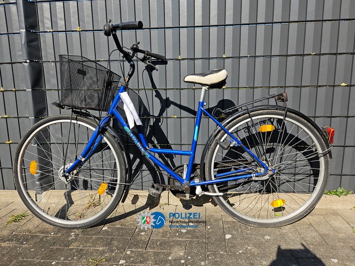 POL-WAF: Telgte-Westbevern-Vadrup. Fahrraddieb ertappt - Eigentümer gesucht