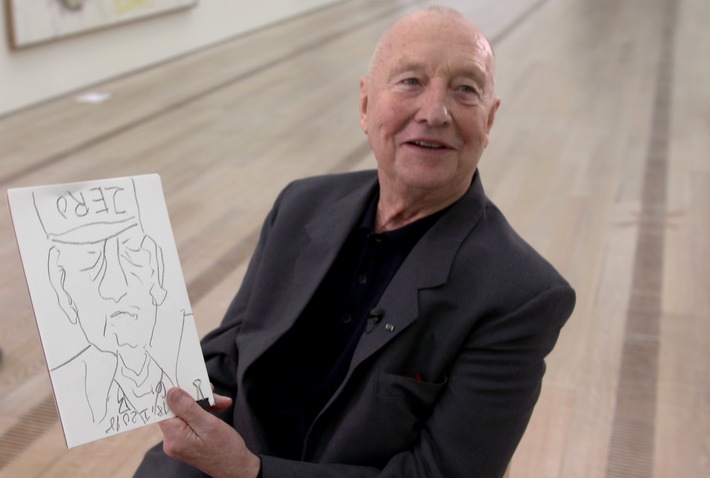 ZDF-"aspekte" initiiert Versteigerung von Baselitz-Zeichnung für wohltätigen Zweck