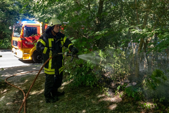 FW-BO: Erhöhte Wald- und Flächenbrandgefahr auch in Bochum - erste Einsätze am Montag