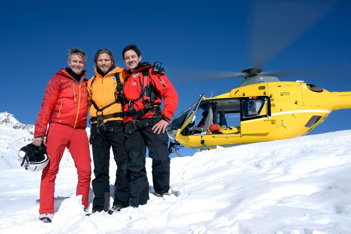 Packende Einsätze in den Alpen: ZDF dreht neunte Staffel "Die Bergretter" (FOTO)