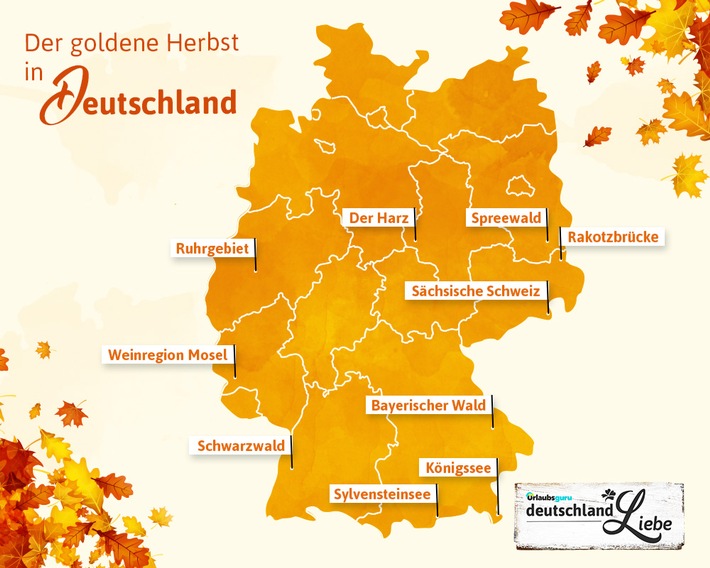 Nix Kanada, so schön ist der Indian Summer in Deutschland