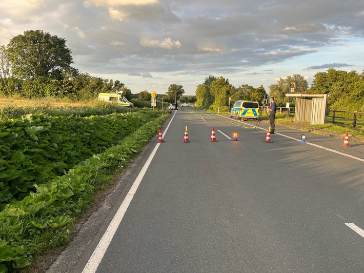 POL-COE: Billerbeck, Langenhorst - Fahrradfahrer bei Unfall schwerst verletzt