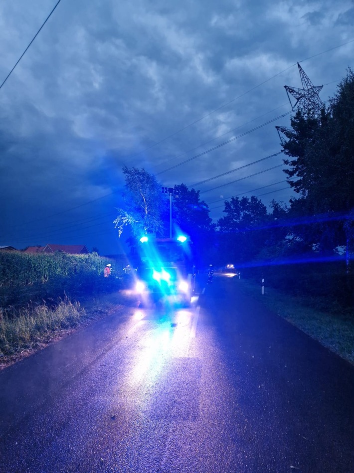 FFW Schiffdorf: Sturm sorgt für Einsatz in Geestenseth