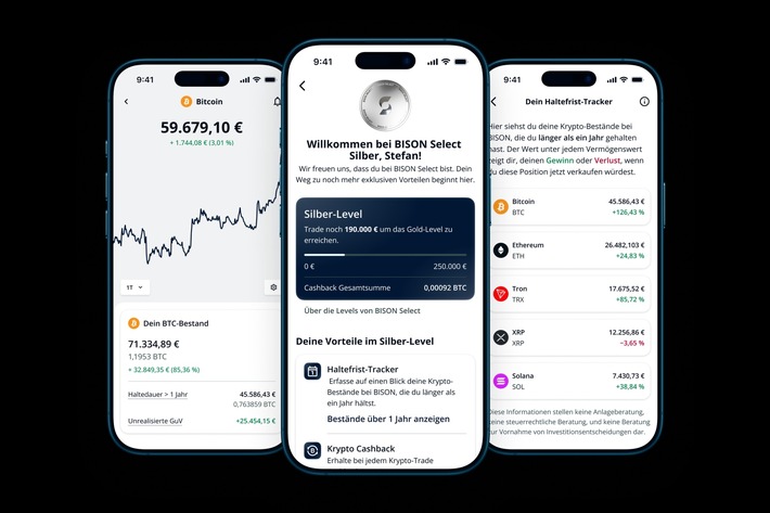Mehr Vorteile für Investoren: BISON startet exklusives Kundenprogramm
