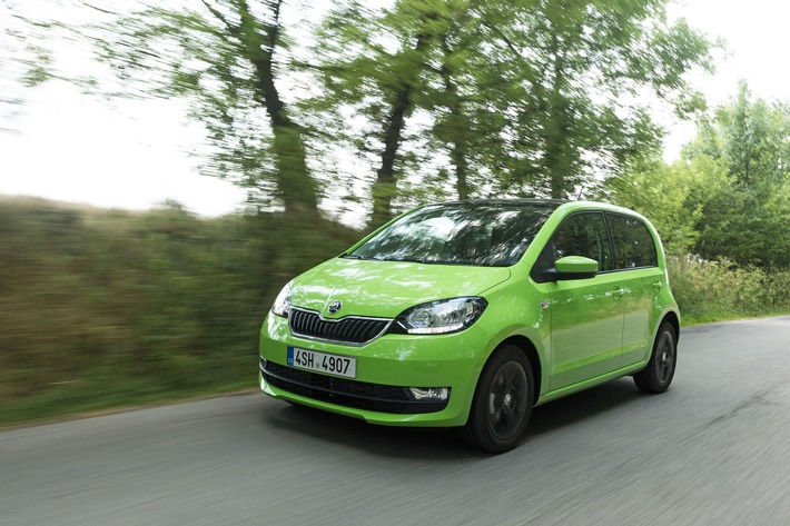 Dreifacher Sieger in der Auto-Umweltliste: SKODA gewinnt in der Mini-, Mittel- und oberen Mittelklasse