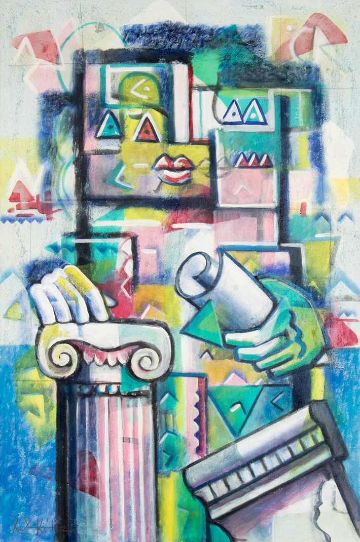 Sonderausstellung "Hommage an Ibrahim Kodra" im Liechtensteinischen Landesmuseum