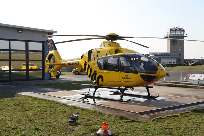 „Christoph 70“ in Jena fliegt 30.000. Rettungseinsatz