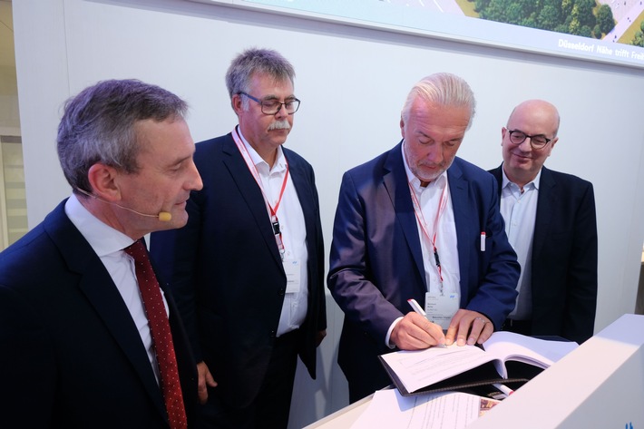 Schneider Electric ist offizieller Ankermieter des neuen EUREF-Campus Düsseldorf