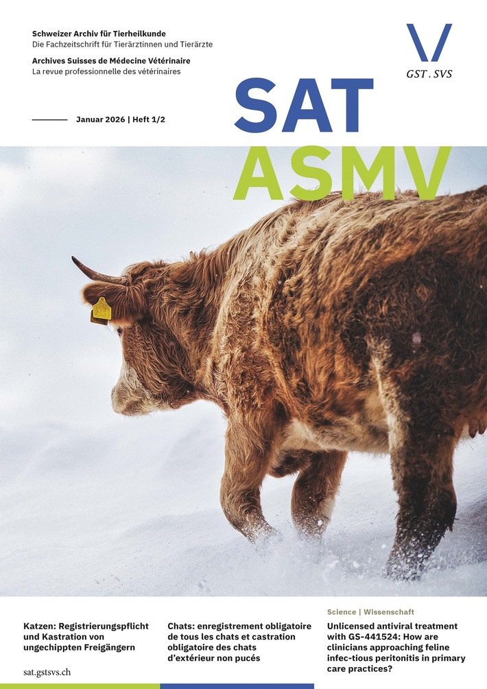 Medienmitteilung der Gesellschaft Schweizer Tierärztinnen und Tierärzte (GST)
