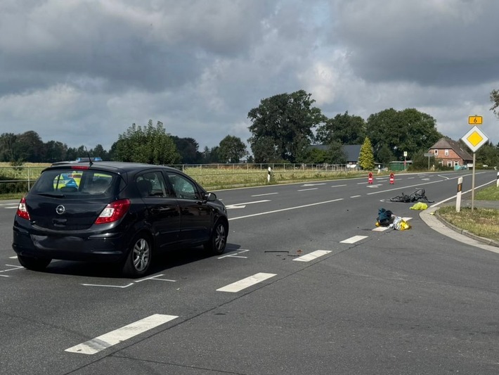 POL-DH: Bruchhausen-Vilsen - 87-jähriger Pedelec-Fahrer bei Verkehrsunfall tödlich verletzt