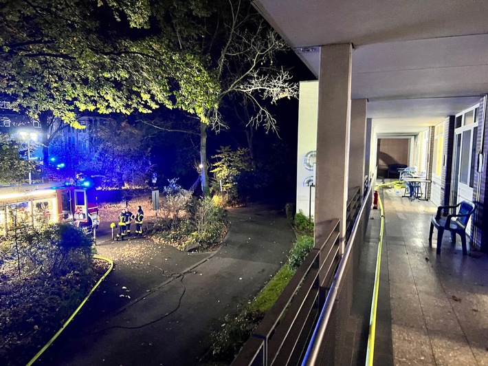 FW-GE: Brand in den evangelischen Kliniken Gelsenkirchen