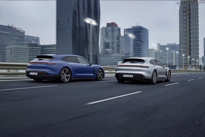 Neuer Porsche Taycan Sport Turismo: praktischer Allrounder mit &quot;Onroad&quot;-Dynamik