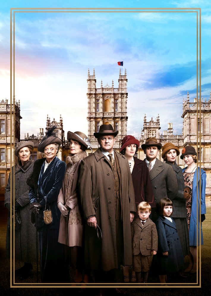 Liebe, Intrigen und Geheimnisse in der britischen Aristokratie: die fünfte Staffel "Downton Abbey" ab 1. April auf Sky