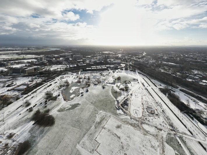 Weniger als 100 Tage bis zu LAGA Neuss 2026 - Baustart im Rheinvorland