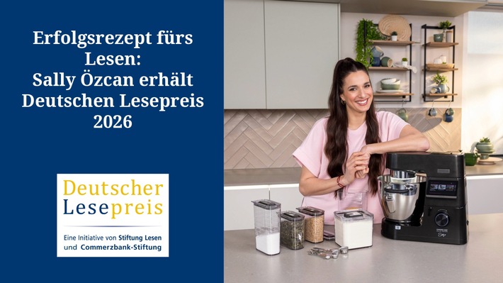 Erfolgsrezept fürs Lesen:  Saliha „Sally“ Özcan erhält Deutschen Lesepreis 2026