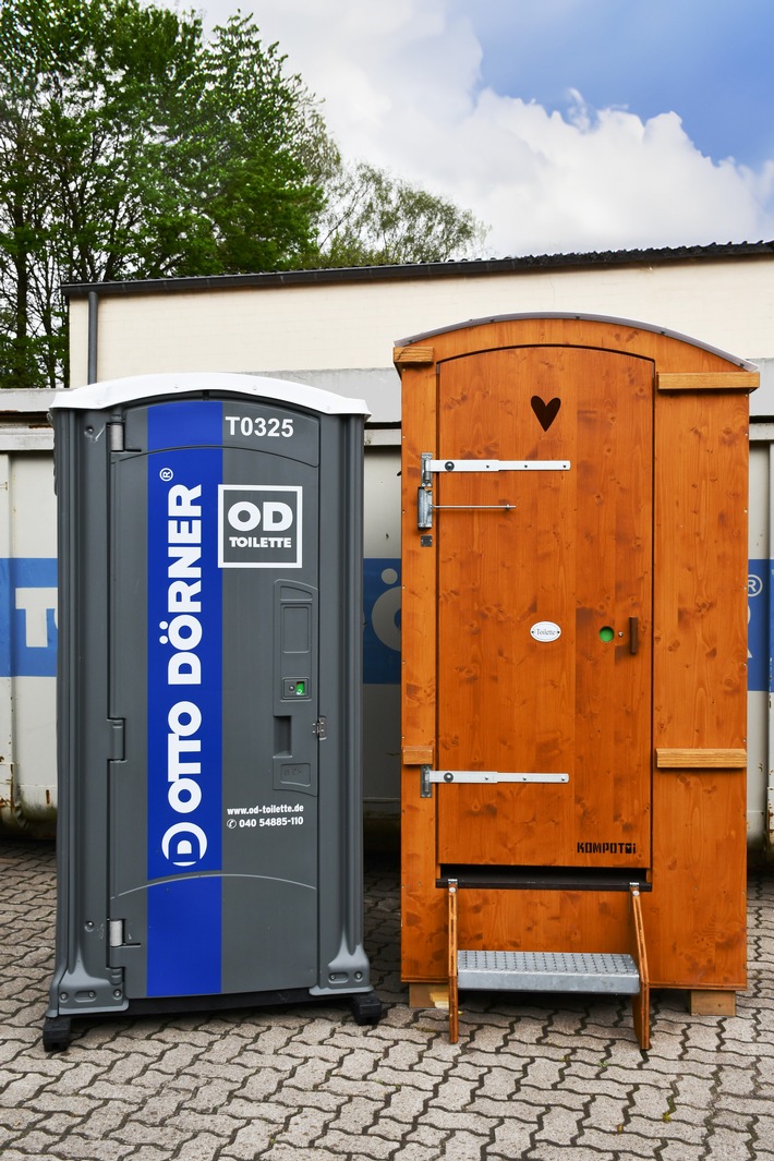 Kleines Geschäft, große Wirkung: Die grüne Toilette für Hamburg