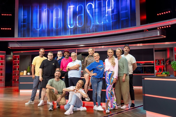 Können Martina Voss-Tecklenburg, Melody Haase, Jan Hofer und Elmar Paulke kochen? Zwölf Stars bereiten bei "Promi Taste" in SAT.1 leckere Löffel zu