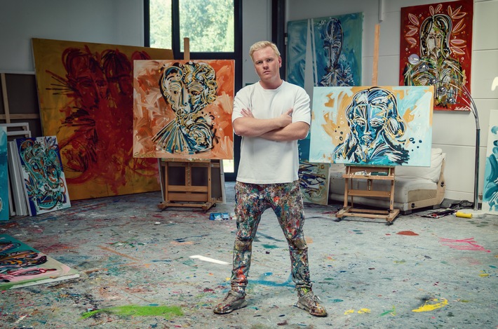 Genie oder Einbildung? Neue ARD Kultur-Doku über den Künstler Leon Löwentraut