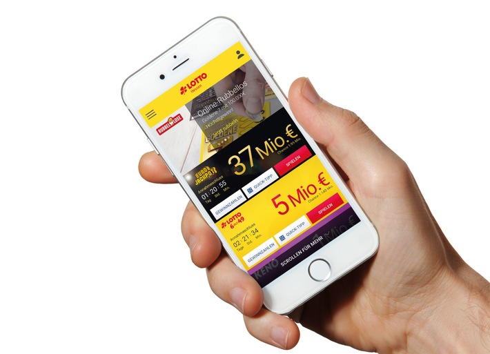 Jetzt neu: App von LOTTO Hessen ermöglicht höchsten Komfort beim Mobile Gaming