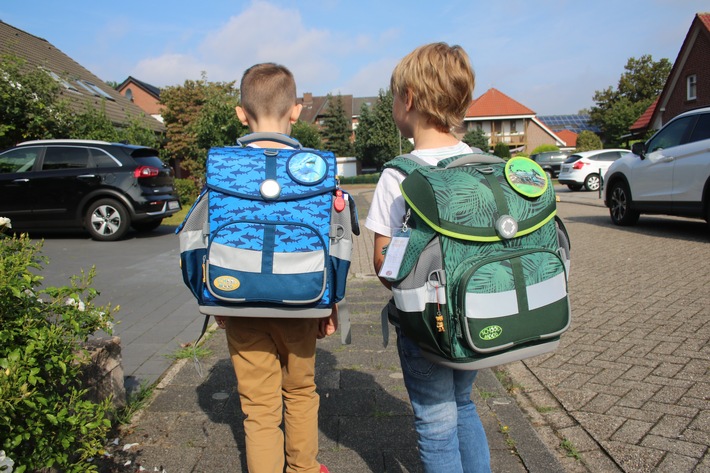 POL-EL: Emsland/Grafschaft Bentheim - Schulstart am 14. August 2025 - Polizei gibt Sicherheitstipps für den Schulweg (Foto)